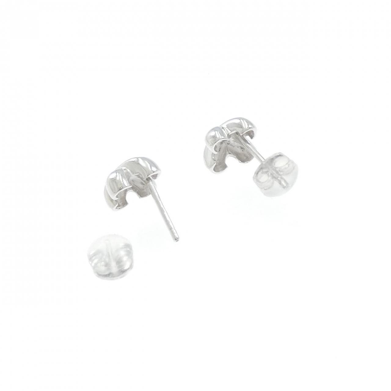 750WG/K18WG クロス ピアス