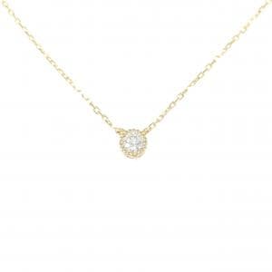 K18YG ダイヤモンド ネックレス 0.10CT
