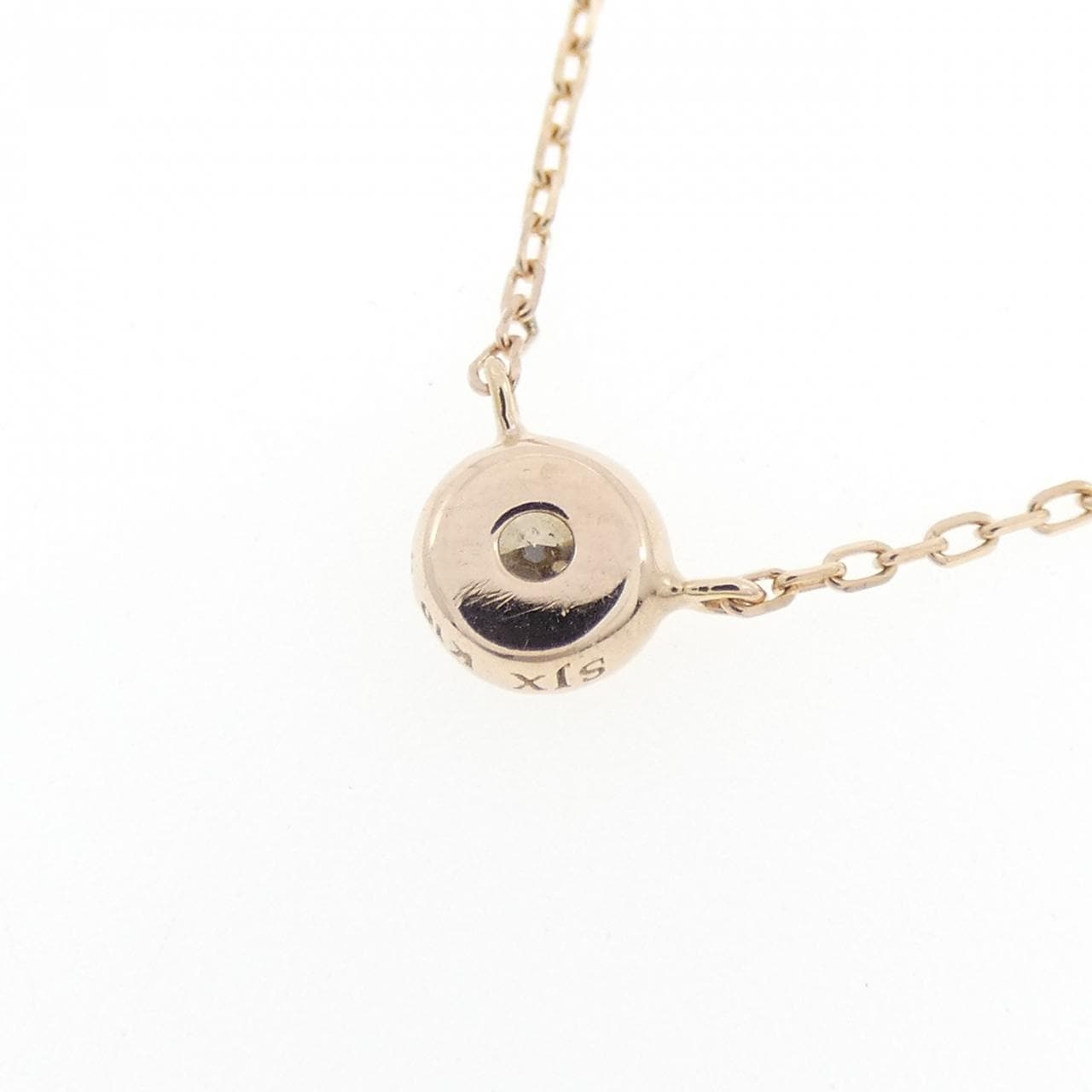 エスジェーエックス ダイヤモンド ネックレス 0.07CT