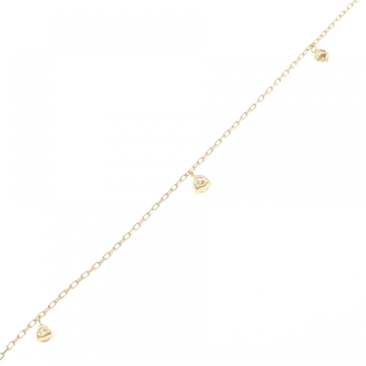 K18YG ダイヤモンド ブレスレット 0.27CT