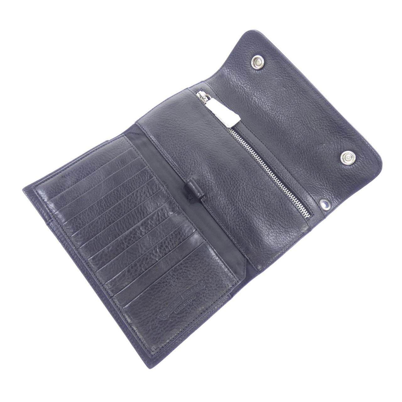 クロムハーツ CHROME HEARTS WAVE CROSS BTN　ウェーブ クロスボタン 2246 304 0501 0900 WALLET