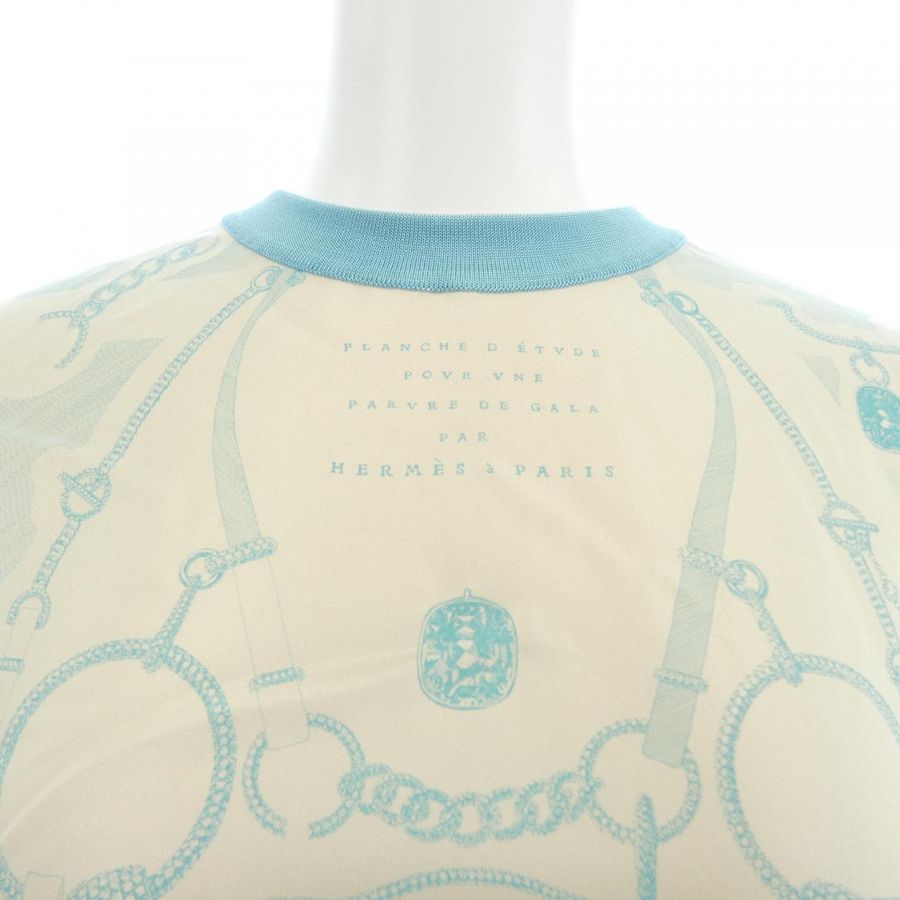 エルメス HERMES PARURE DE GALA DC2H2840DZ ツイルレーヌ トップス