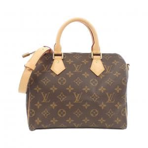 LOUIS VUITTON Monogram Speedy Bandouliere 25 公分 M41113 波士頓包