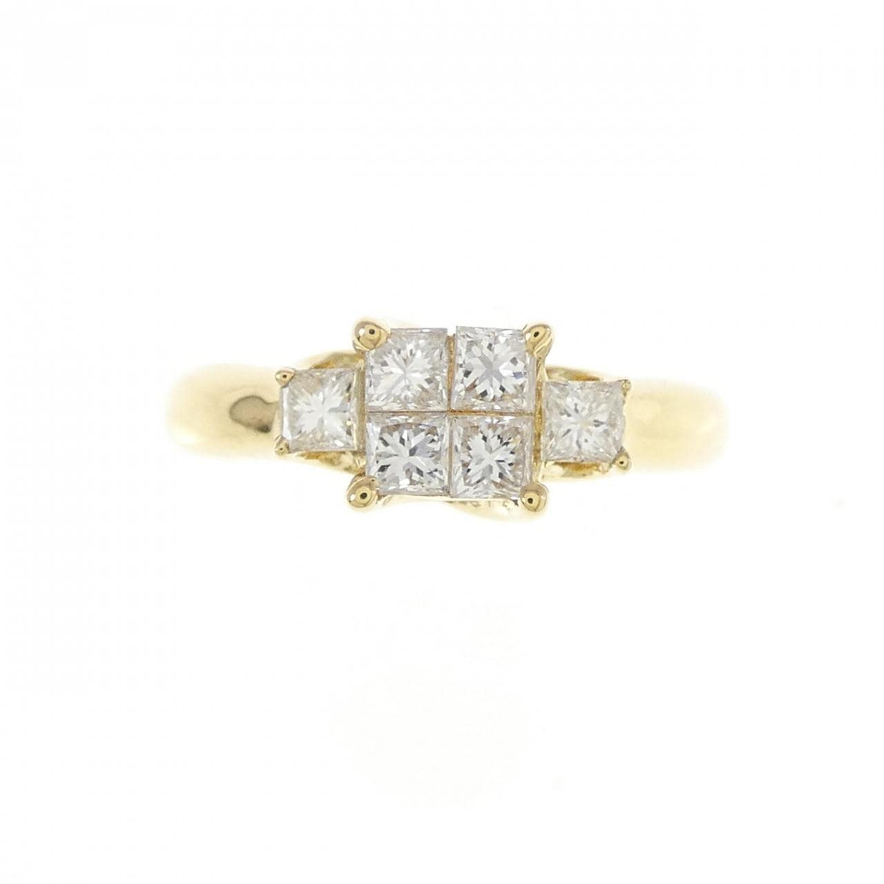 K18YG ダイヤモンド リング 0.52CT