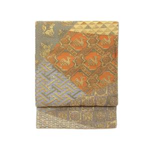 【未使用品】袋帯　【誉田屋源兵衛】輪奈織