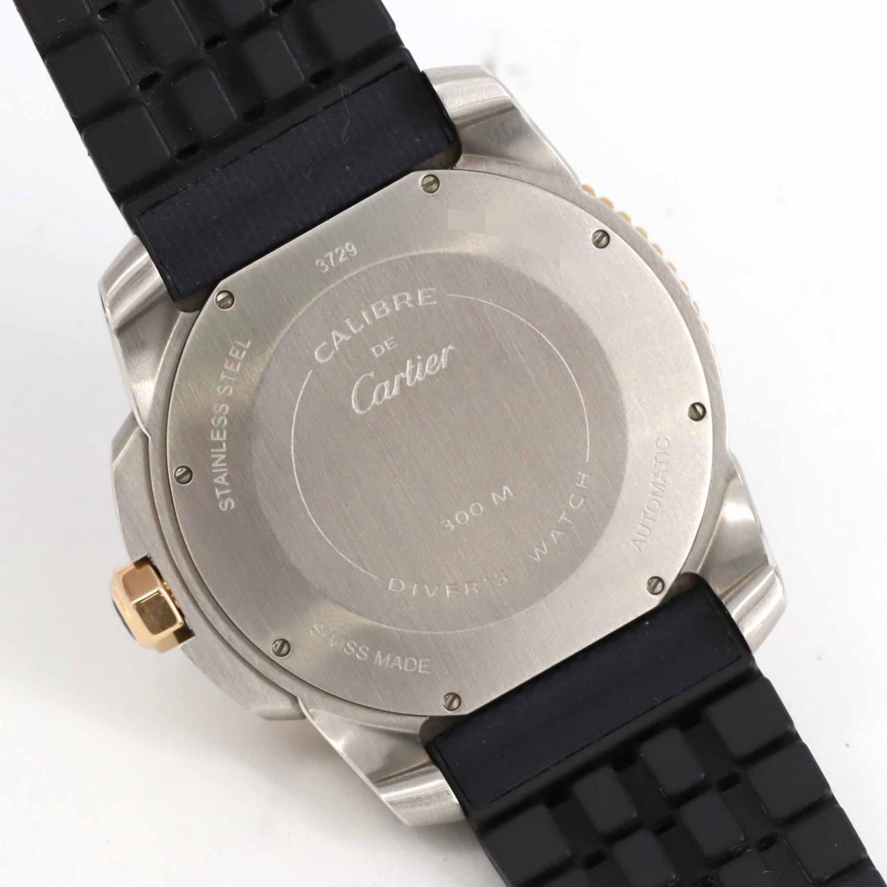 カルティエ カリブル･ドゥ･カルティエダイバー PGコンビ W2CA0008 SSxPG 自動巻