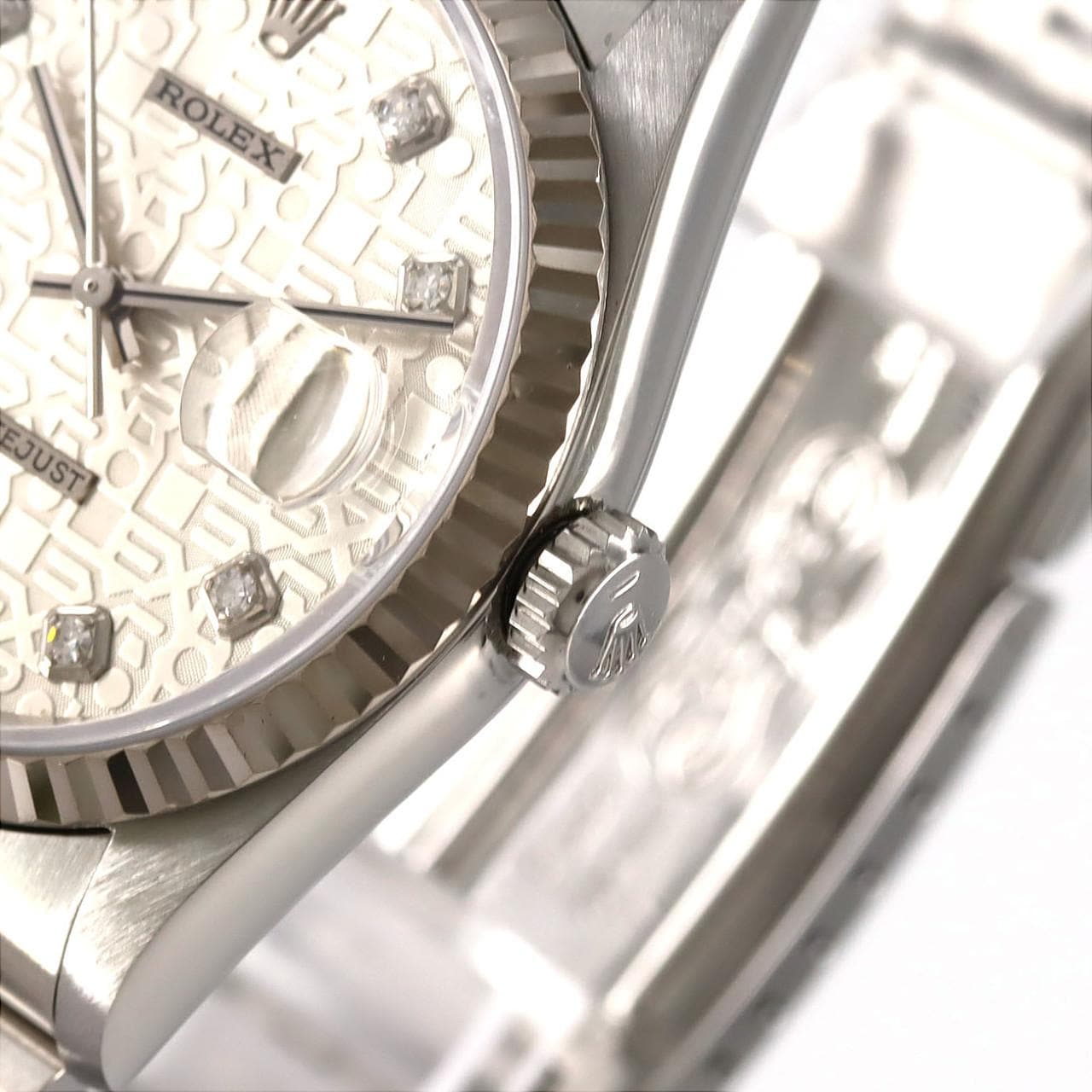 ロレックス デイトジャスト 16234G SSxWG 自動巻 T番