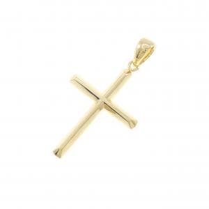 【新品】K18YG クロス ペンダント