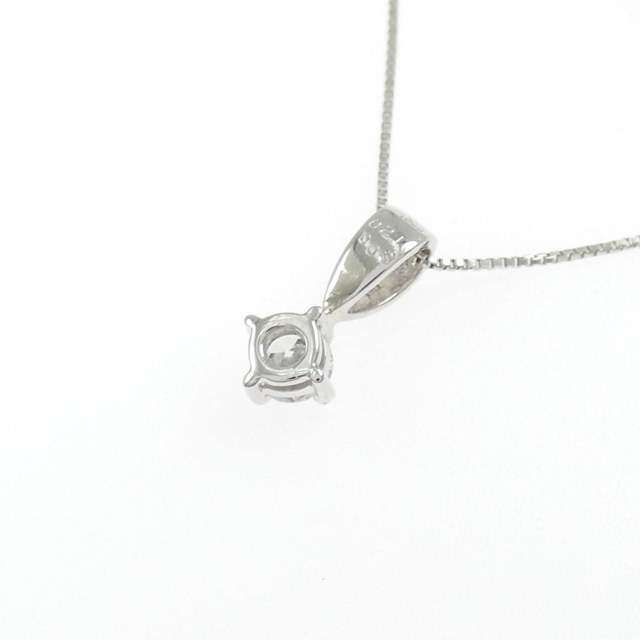 PT900/PT850 ダイヤモンド ネックレス 0.21CT