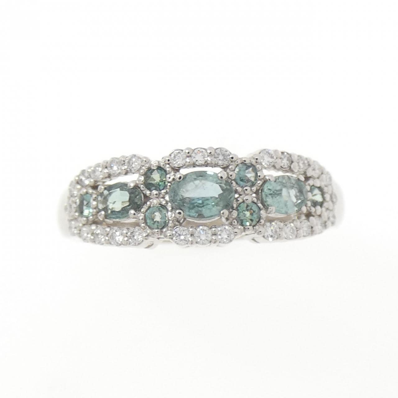 PT900 アレキサンドライト リング 0.39CT