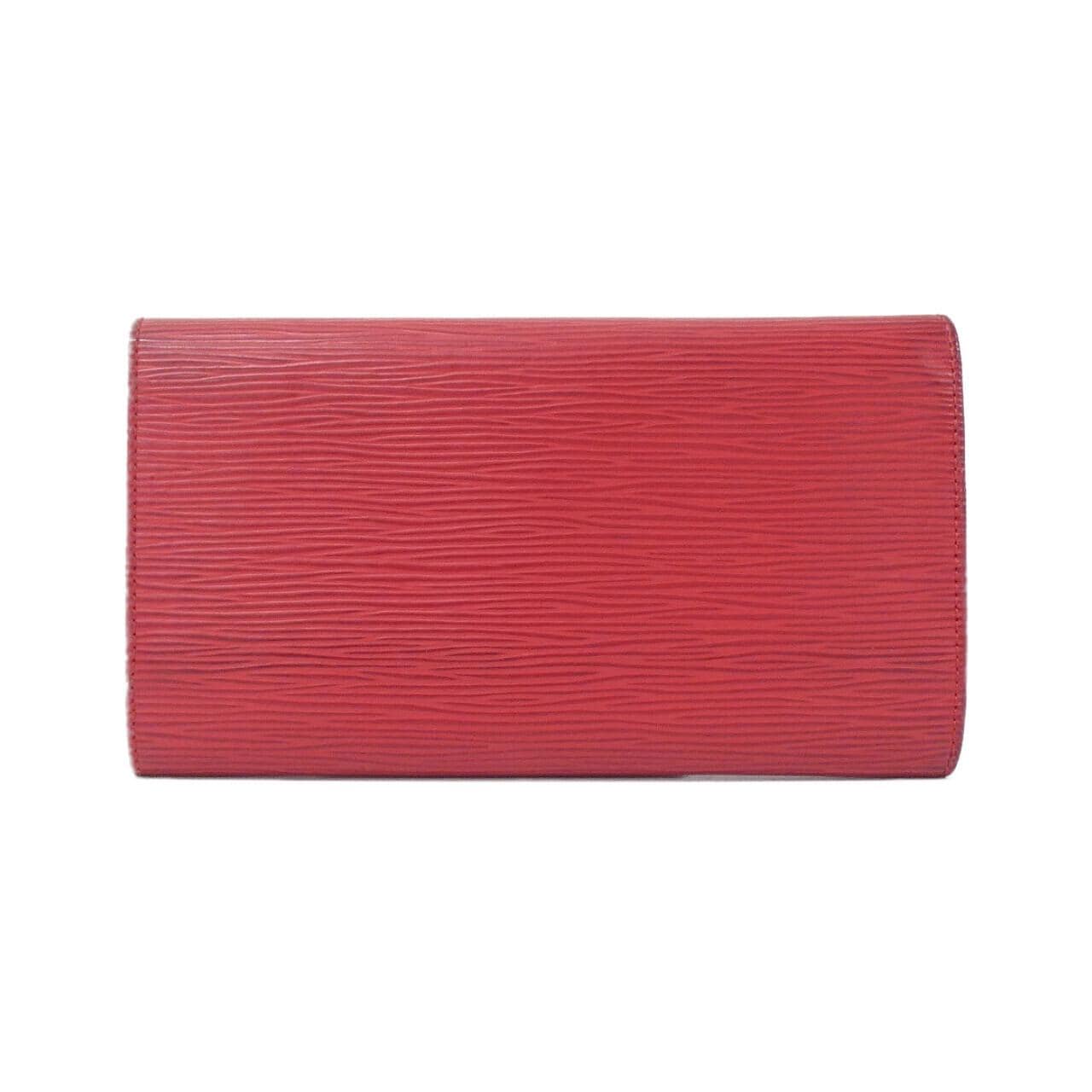 LOUIS VUITTON Epi Porte Tresor NATIONAL M63387 钱包