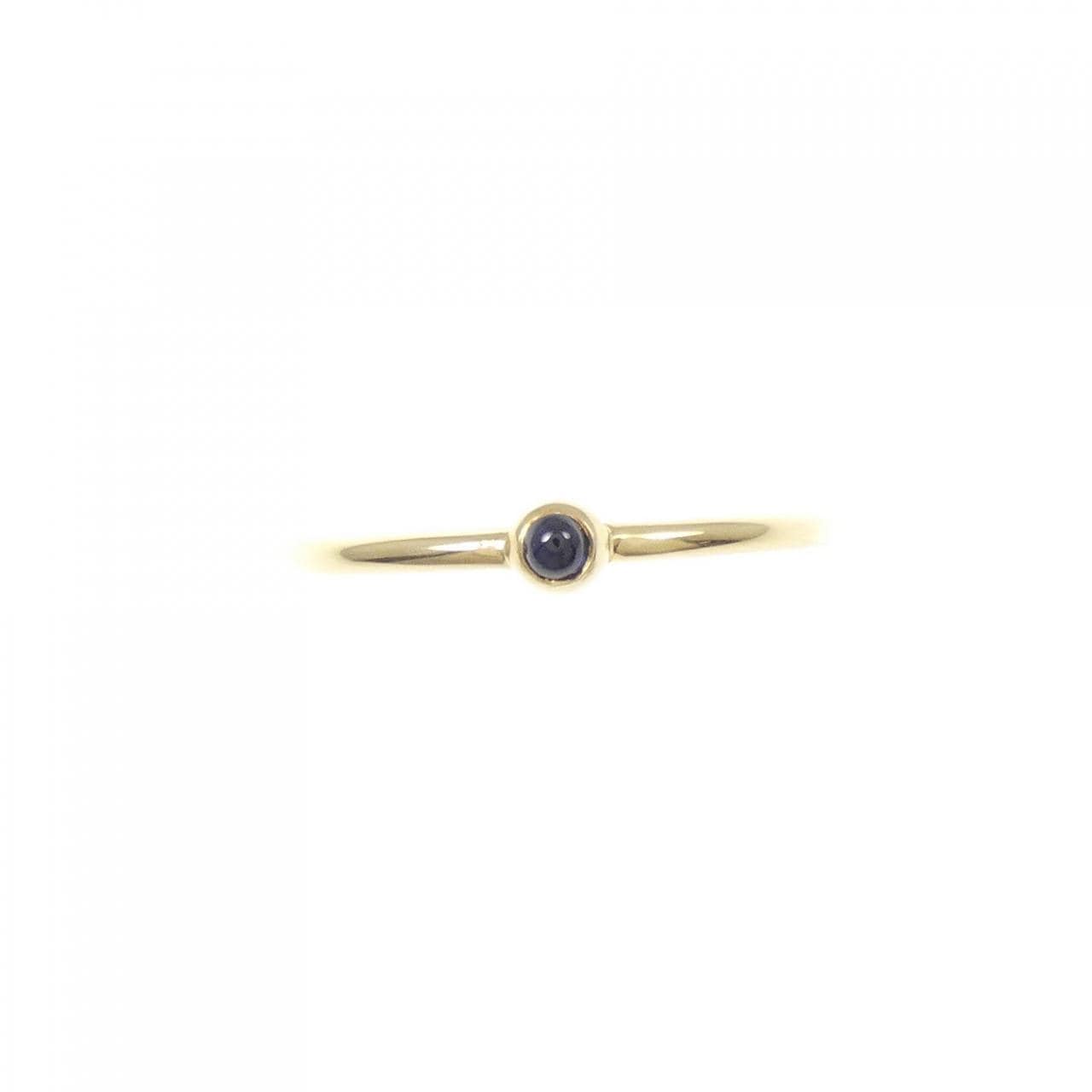 750YG蓝宝石戒指