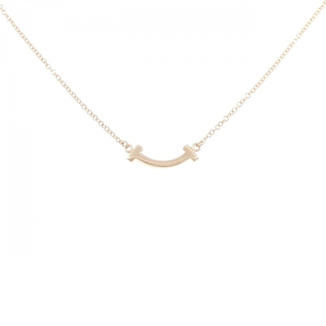 ティファニー Tスマイル ミニ ネックレス