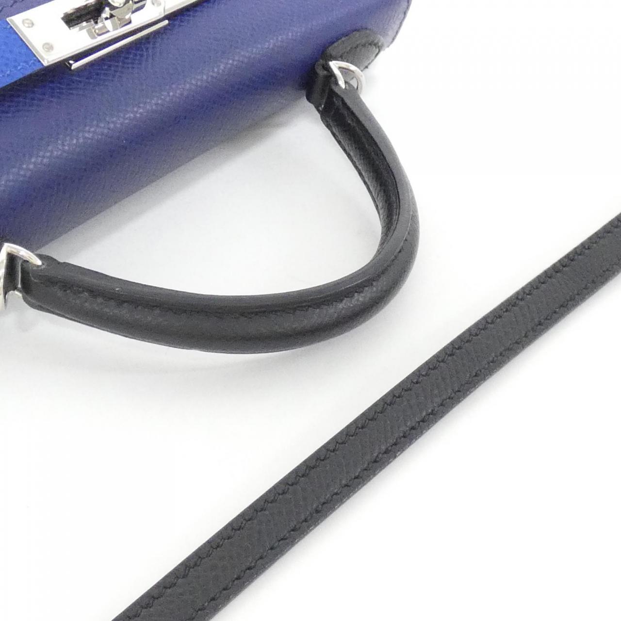 エルメス ミニ ケリー2 トリコロール MINI 082732CK バッグ