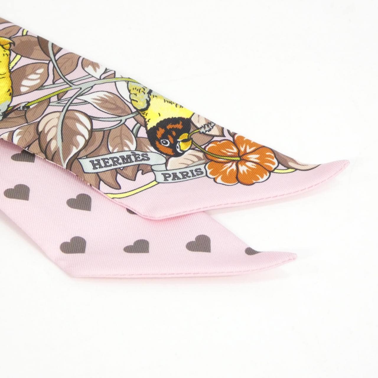 エルメス JUNGLE LOVE LOVE ツイリー 063513S スカーフ
