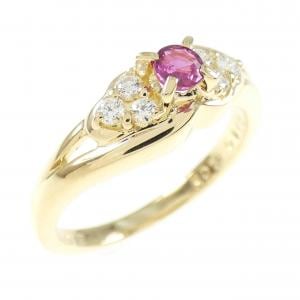 ポーラ ルビー リング 0.13CT