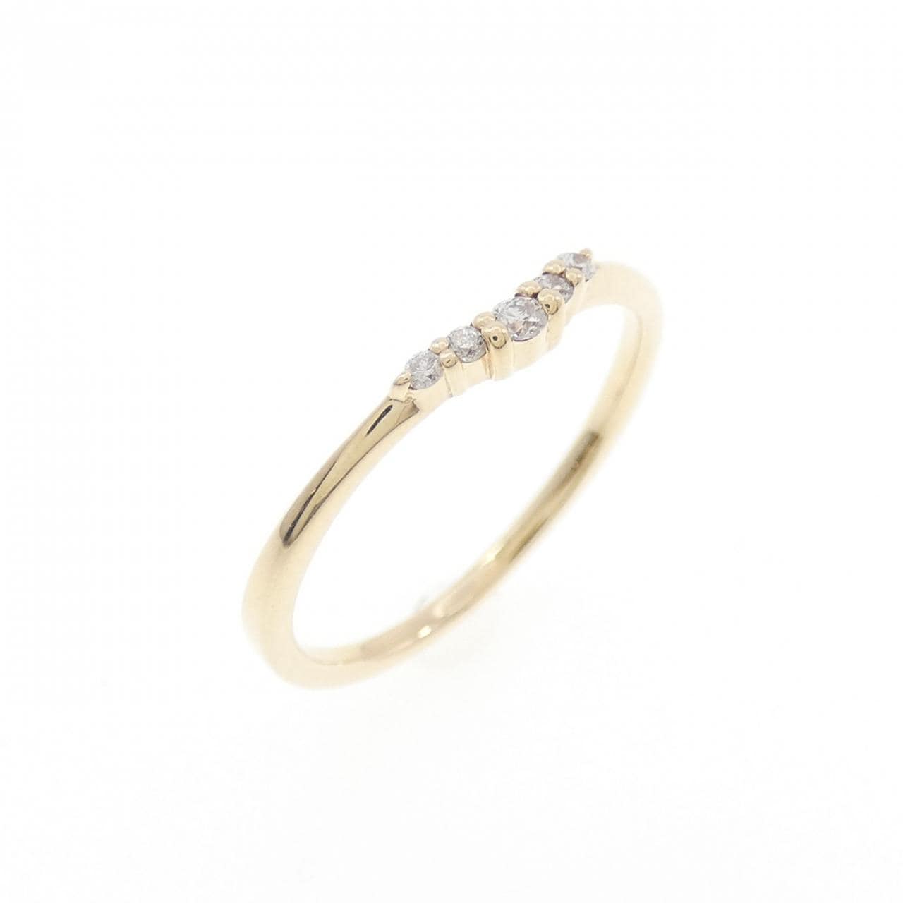 Ete钻石尾戒0.03 克拉