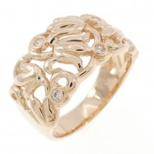 K18PG ダイヤモンド リング 0.05CT