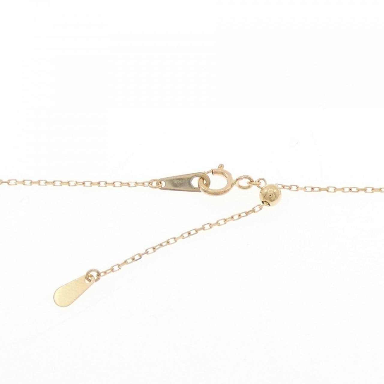 K18YG クロス ダイヤモンド ネックレス 0.35CT