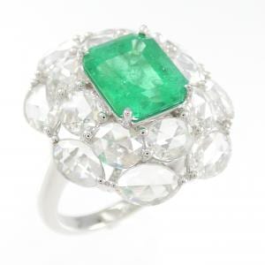 K18WG エメラルド リング 2.31CT