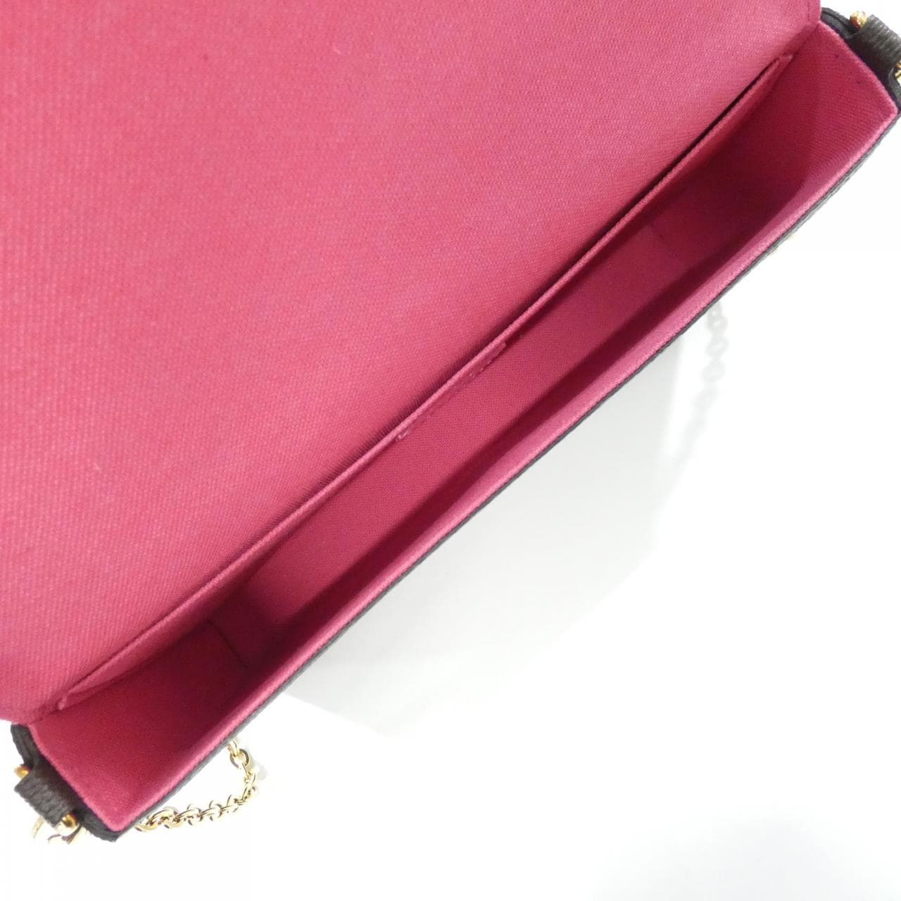 ルイヴィトン モノグラム(ラブロック) ポシェット フェリシー M63999 ショルダーバッグ