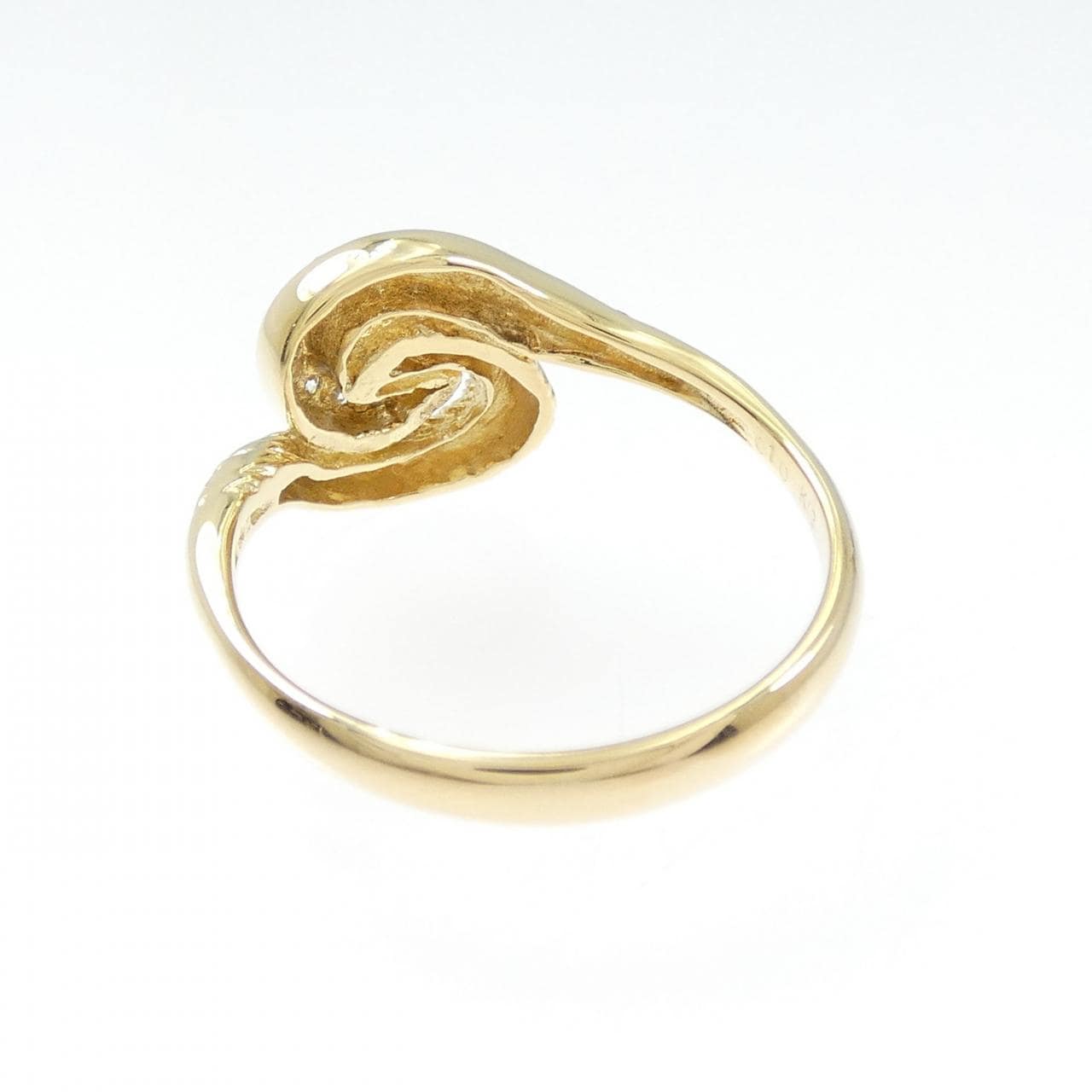 K18YG ダイヤモンド リング 0.10CT