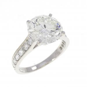 PT900 ダイヤモンド リング 3.383CT I VVS2 VG