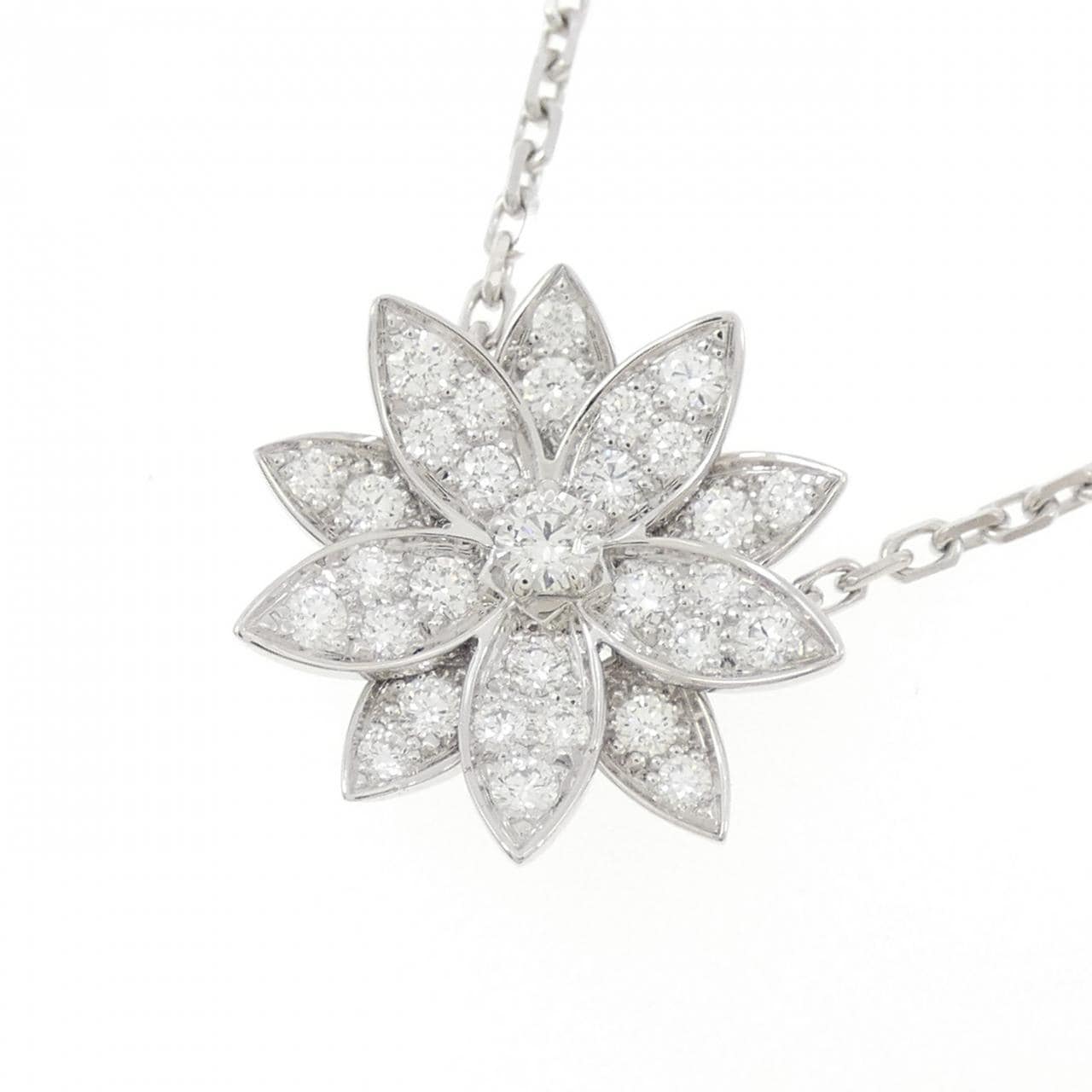 ヴァンクリーフ&アーペル ロータス スモール ネックレス