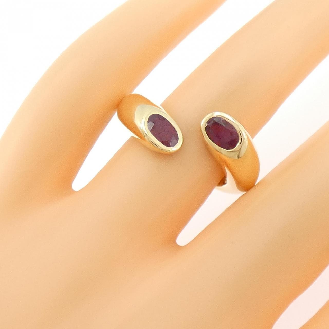 【ヴィンテージ】カルティエ エリプス ドゥテット リング