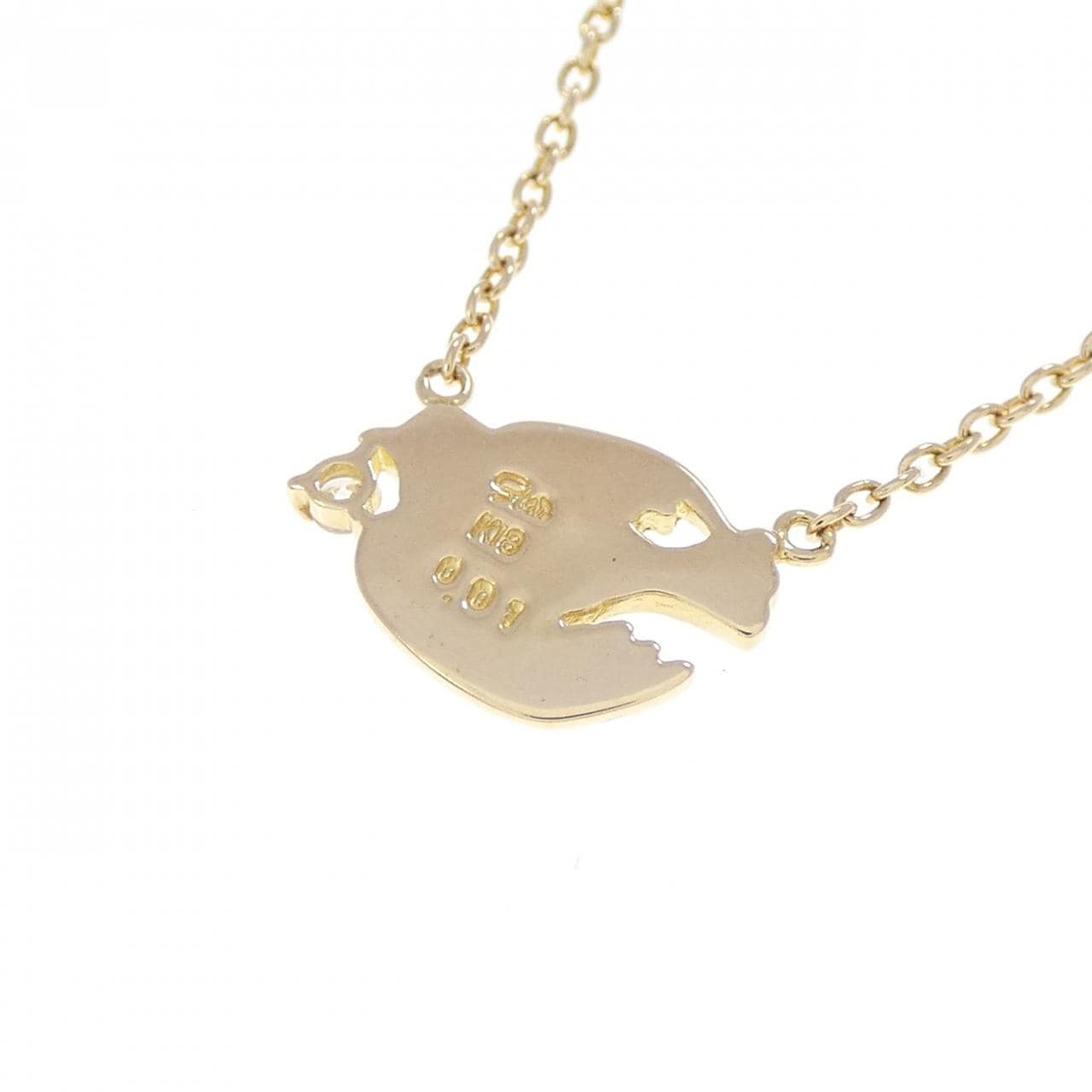 スタージュエリー ダイヤモンド ネックレス 0.01CT