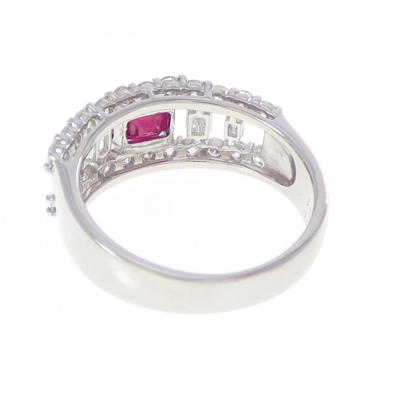 PT900 ルビー リング 1.04CT