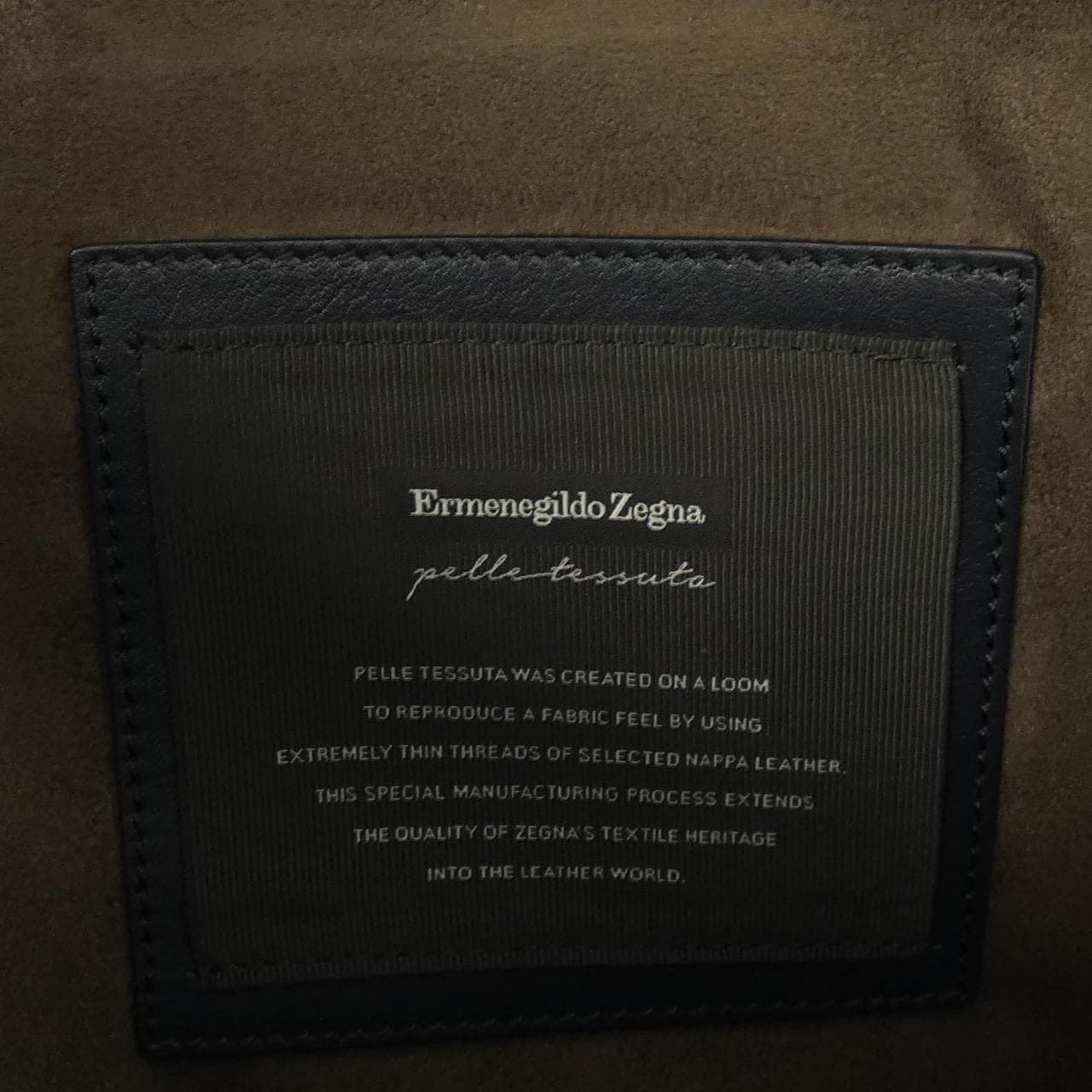 エルメネジルドゼニア Ermenegildo Zegna BAG