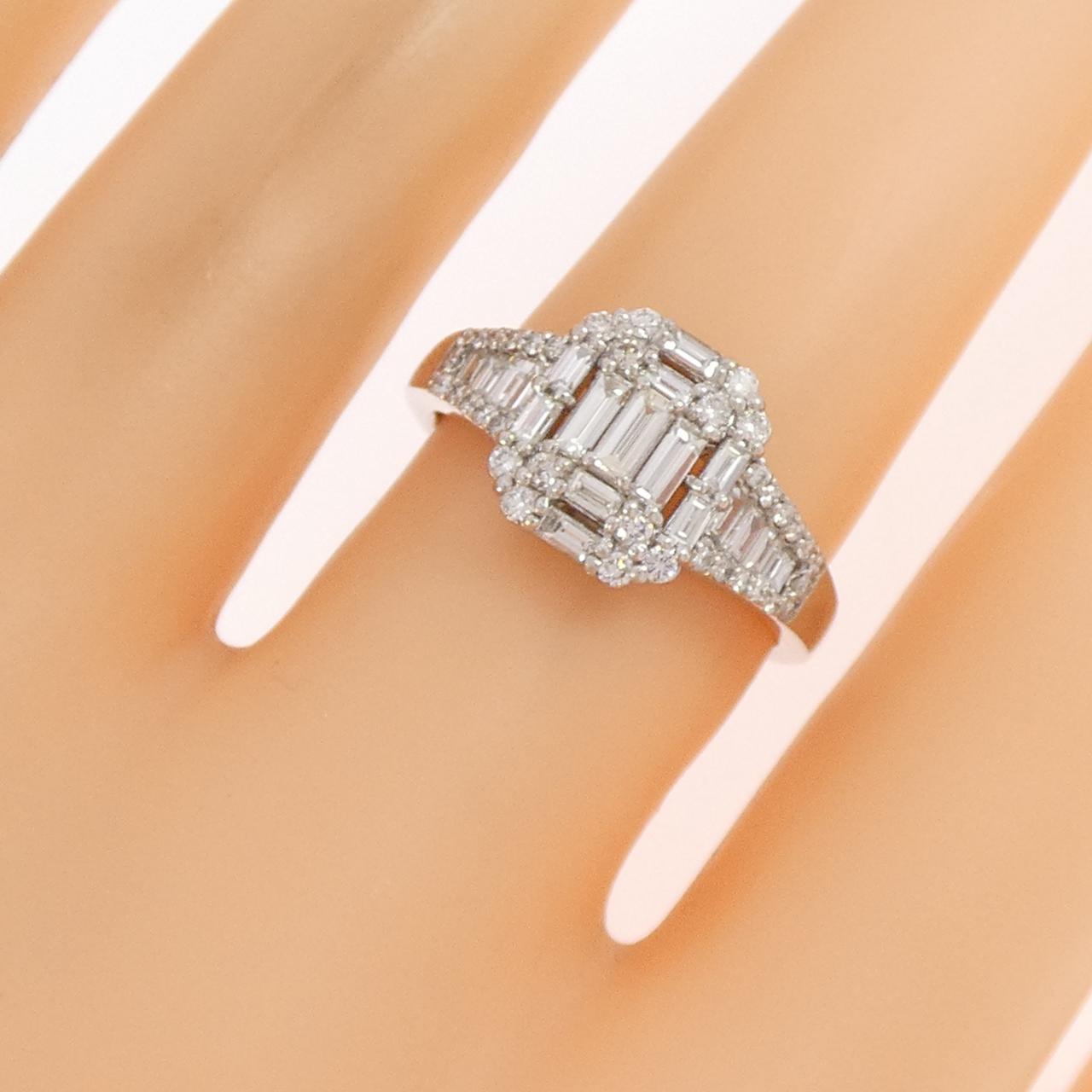 PT900 ダイヤモンド リング 0.75CT