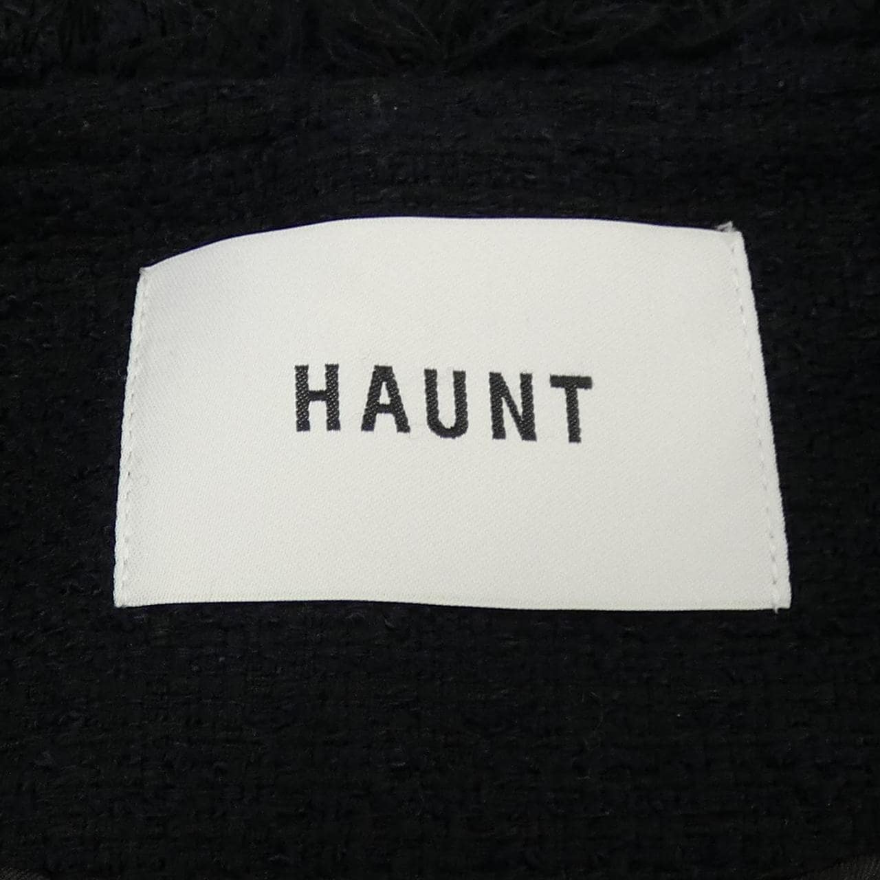 HAUNT collarless jacket