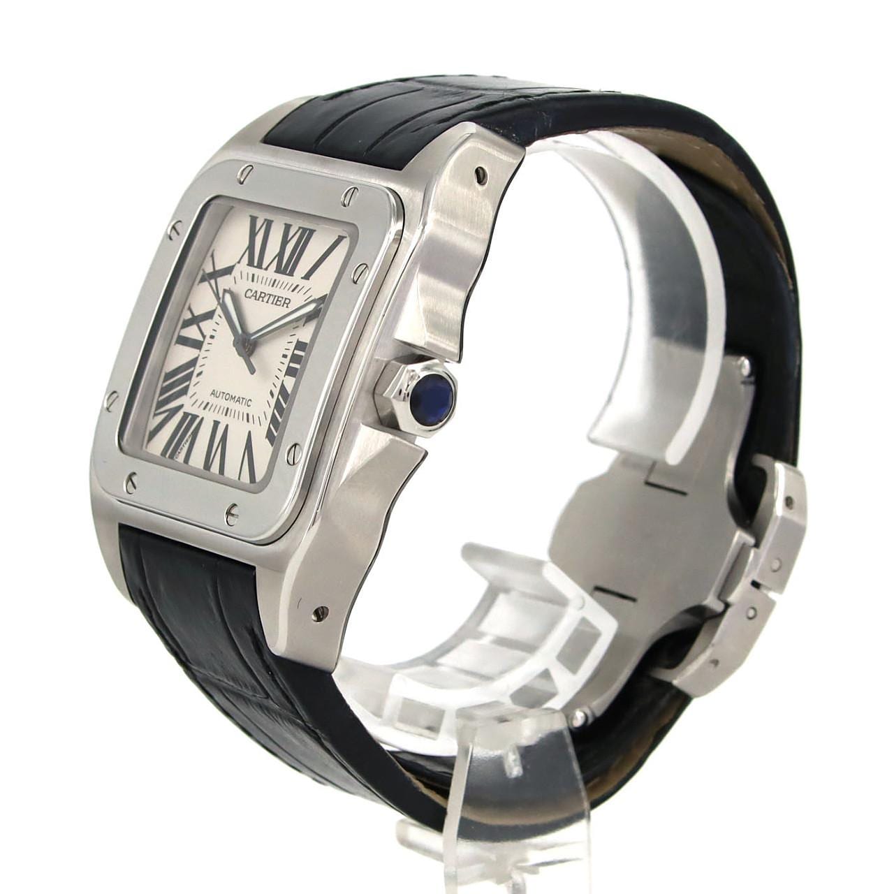 カルティエ サントス100 LM W20073X8 SS 自動巻