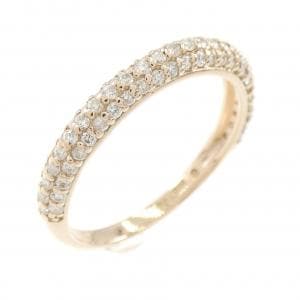 K18PG ダイヤモンド リング 0.39CT