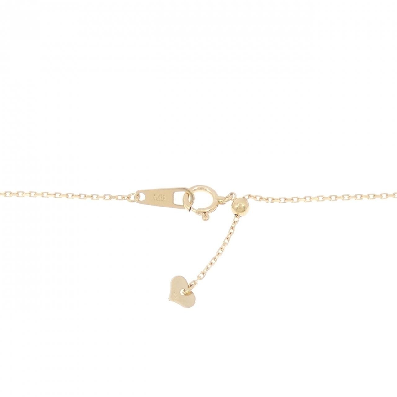K18YG ダイヤモンド ネックレス 0.30CT
