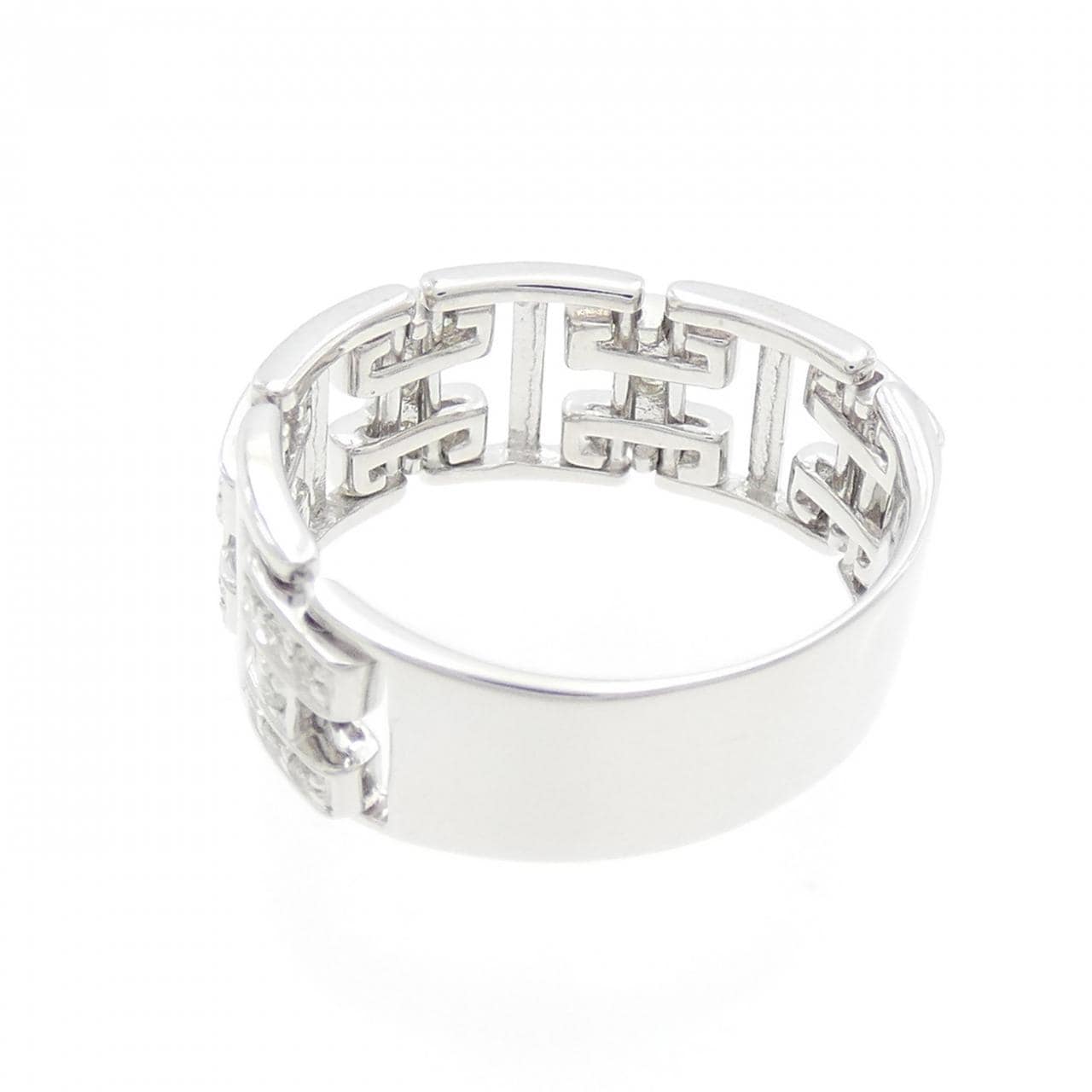 K18WG ダイヤモンド リング 0.25CT