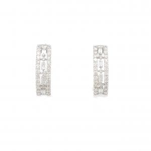 【新品】PT900 ダイヤモンド ピアス 0.50CT