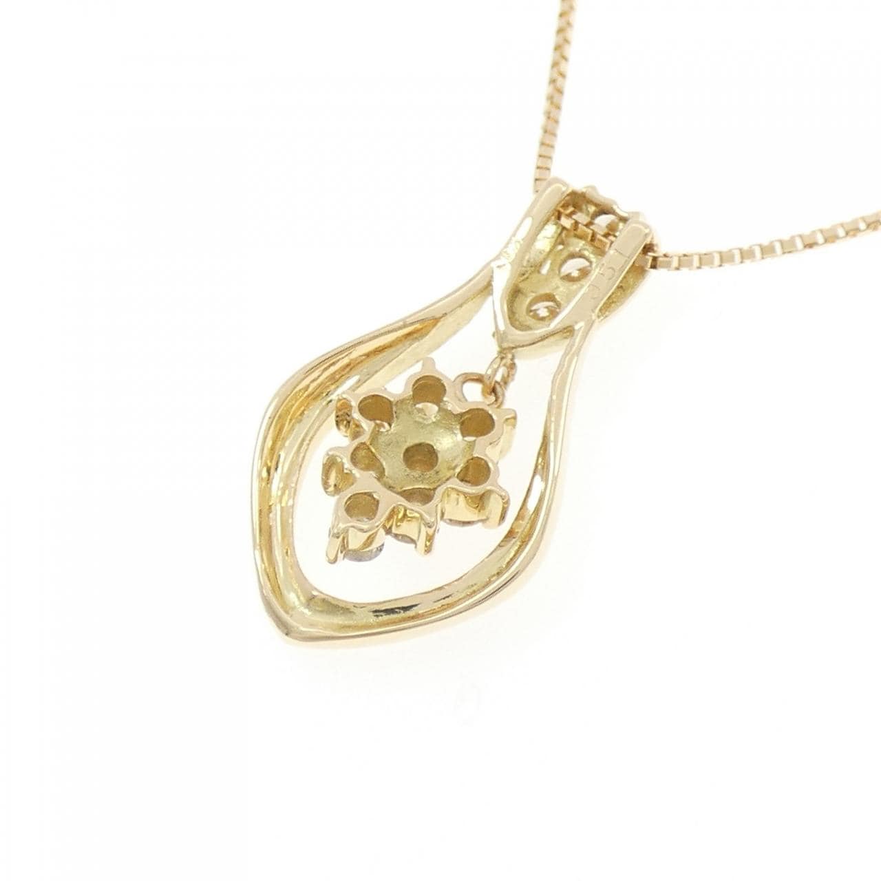 K18YG ダイヤモンド ネックレス 0.51CT