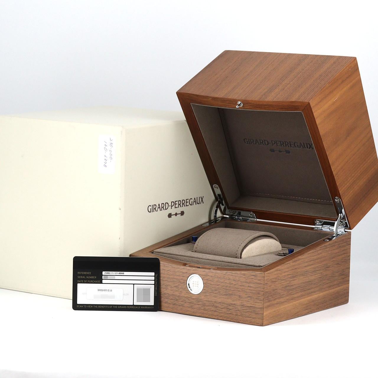 ジラール･ペルゴ 1945XXL ラージデイト&ムーンフェイズ 25882-11-121-BB6B SS 自動巻