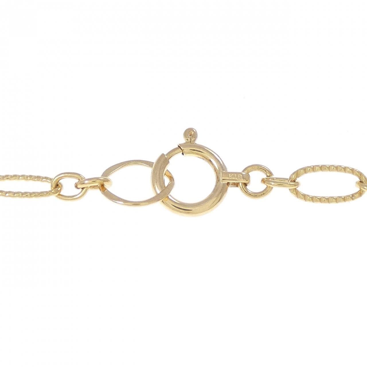 K18YG Initial A Bracelet