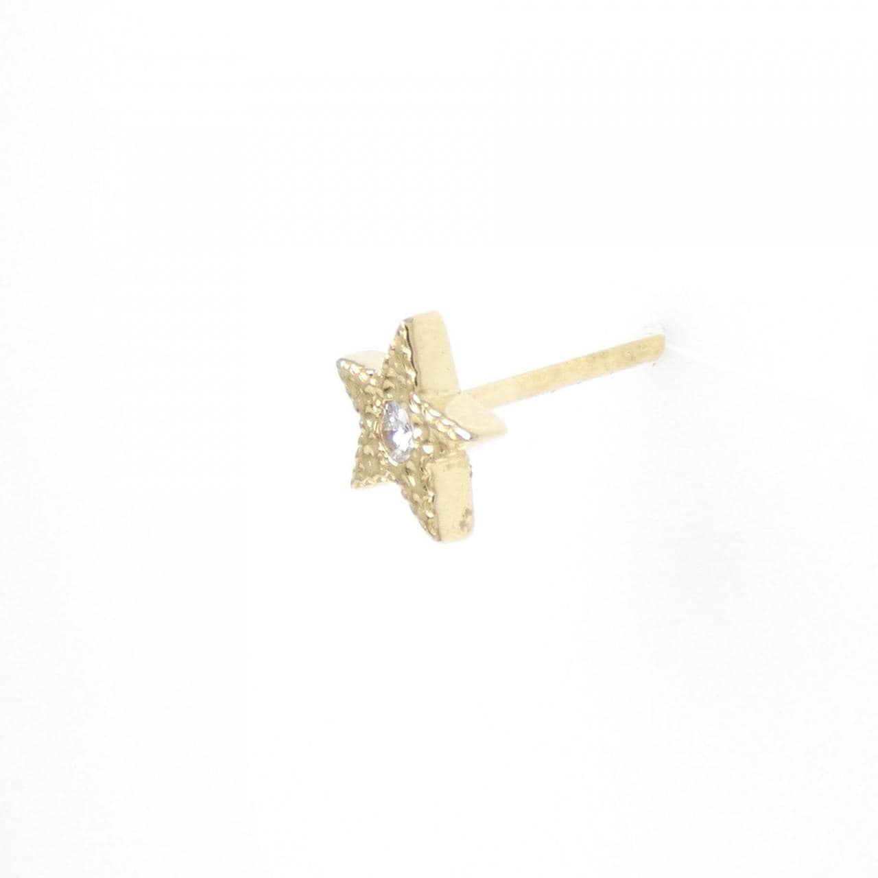 ドレス ア ドレス スター ダイヤモンド ピアス 片耳