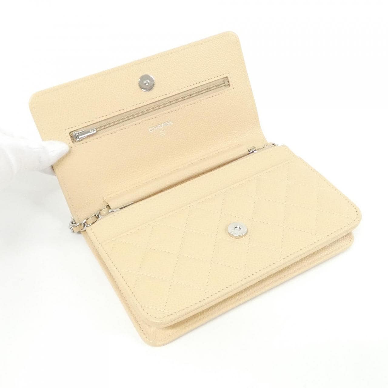シャネル タイムレスクラシック ライン AP0250 チェーンウォレット