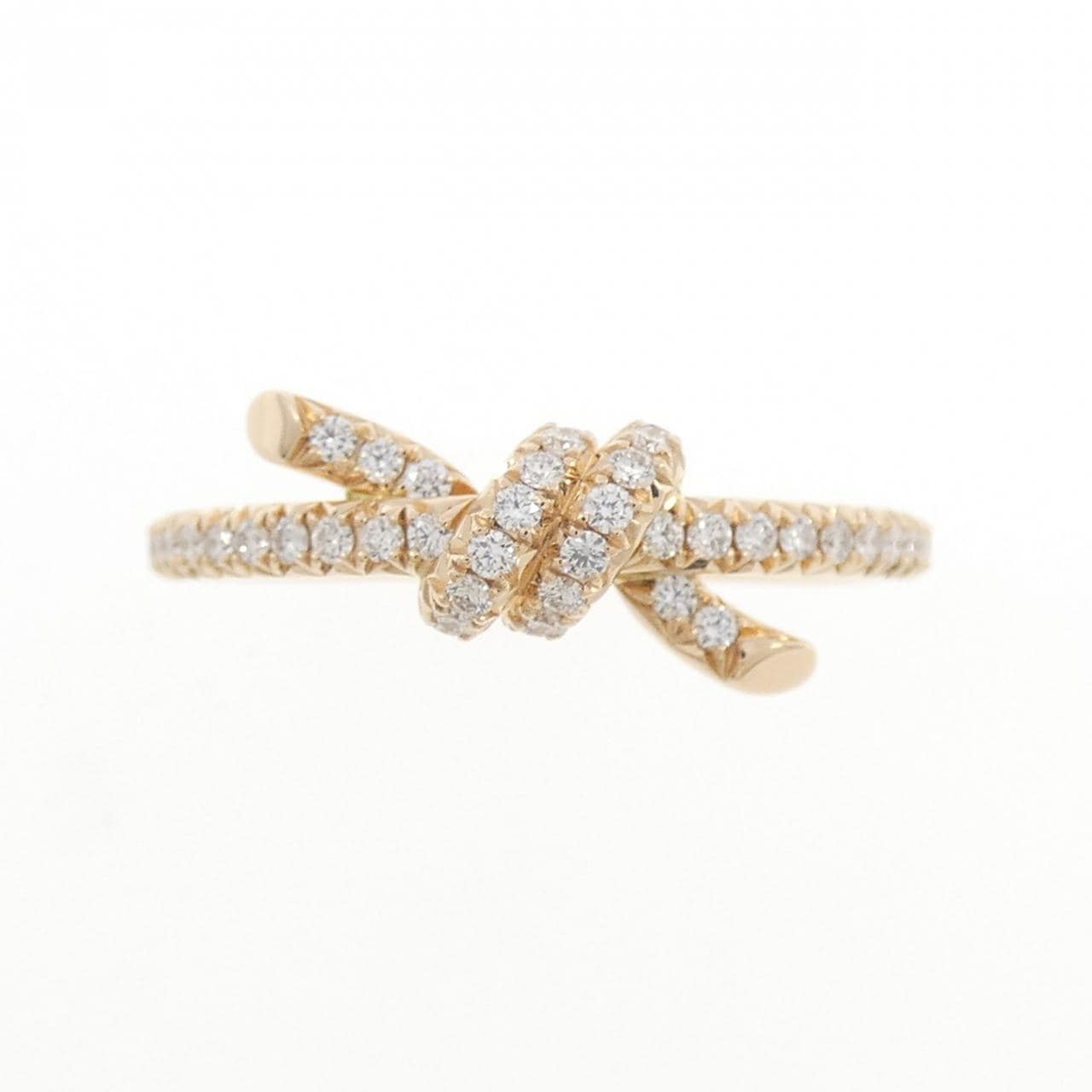 ティファニー ノット リング 0.19CT