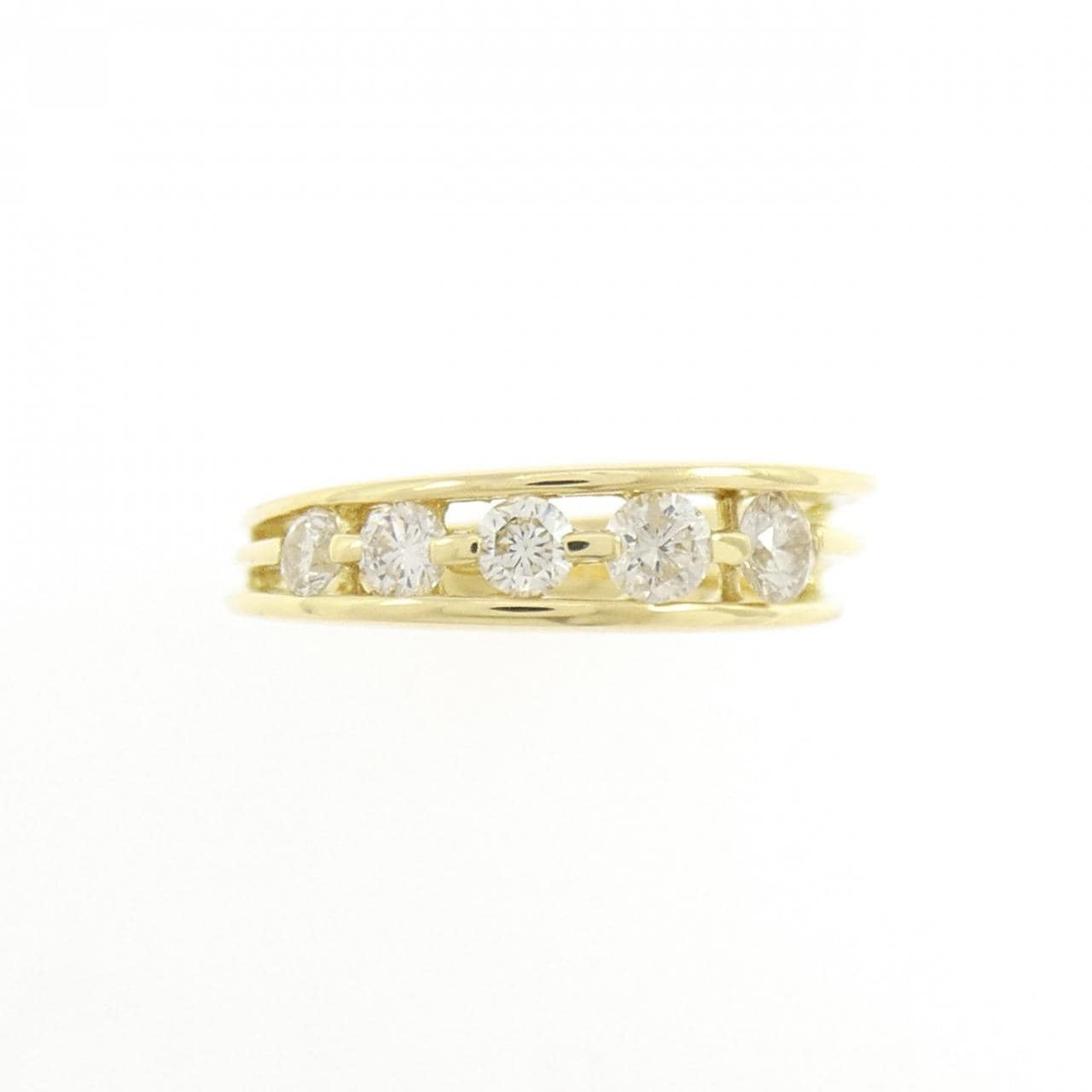 K18YG ダイヤモンド リング 0.54CT