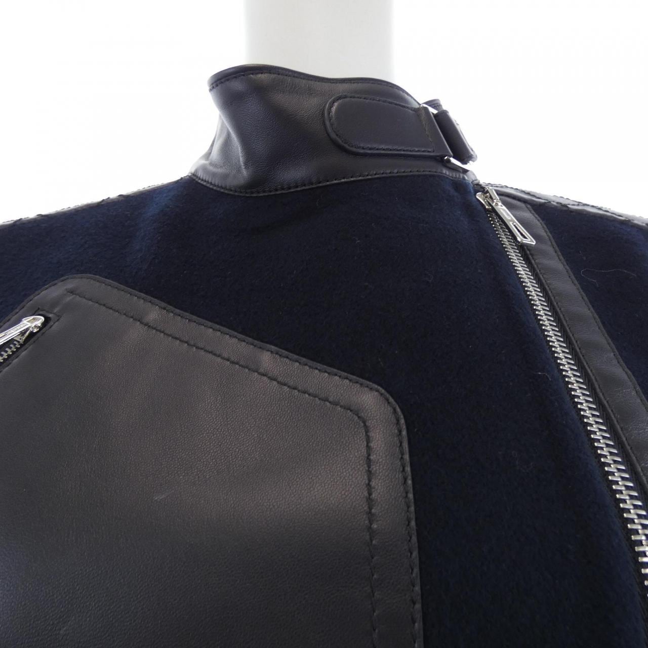 エルメス HERMES ダブルフェイス クルードセル ディアマン 6H0192DB コート