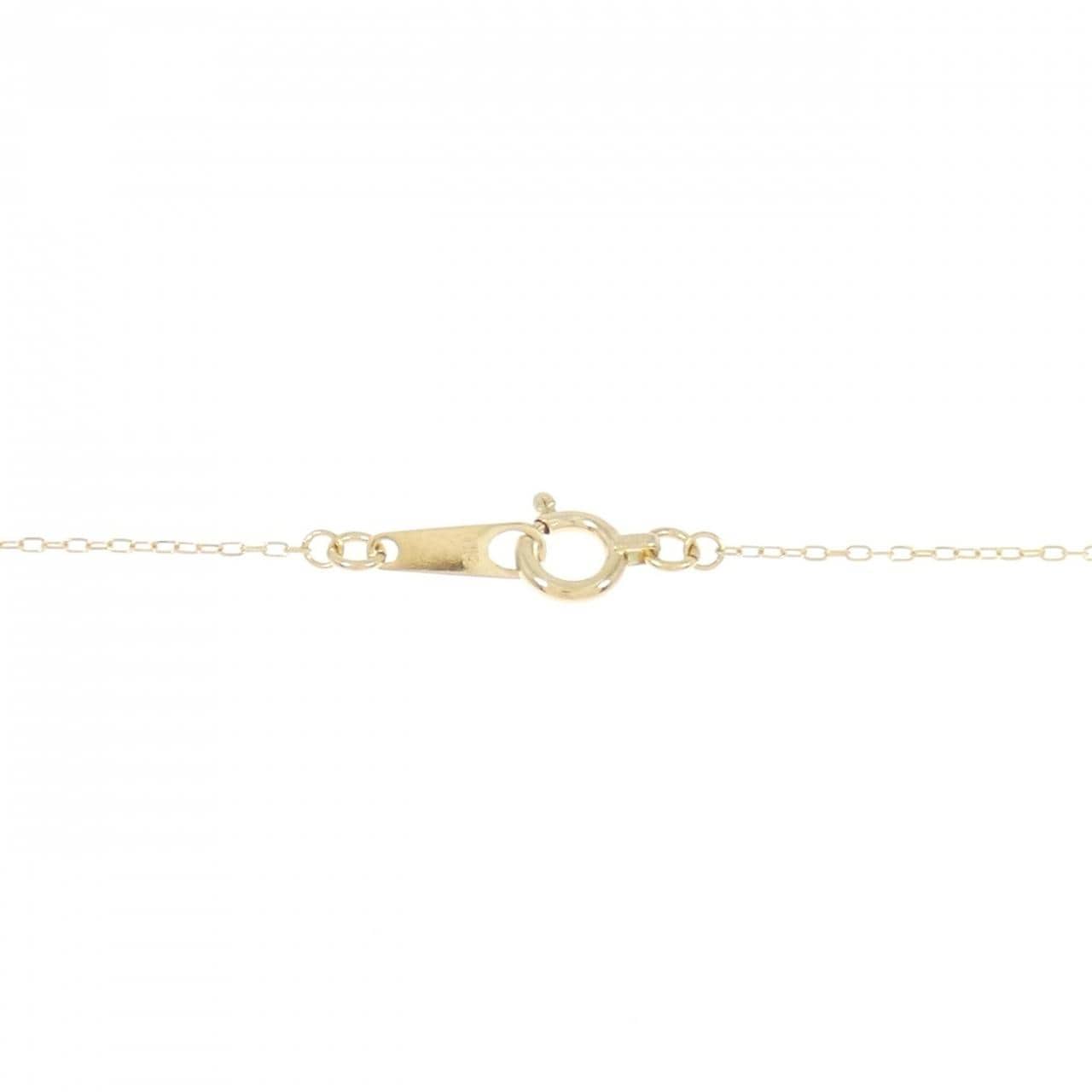 K18YG ダイヤモンド ネックレス 0.07CT
