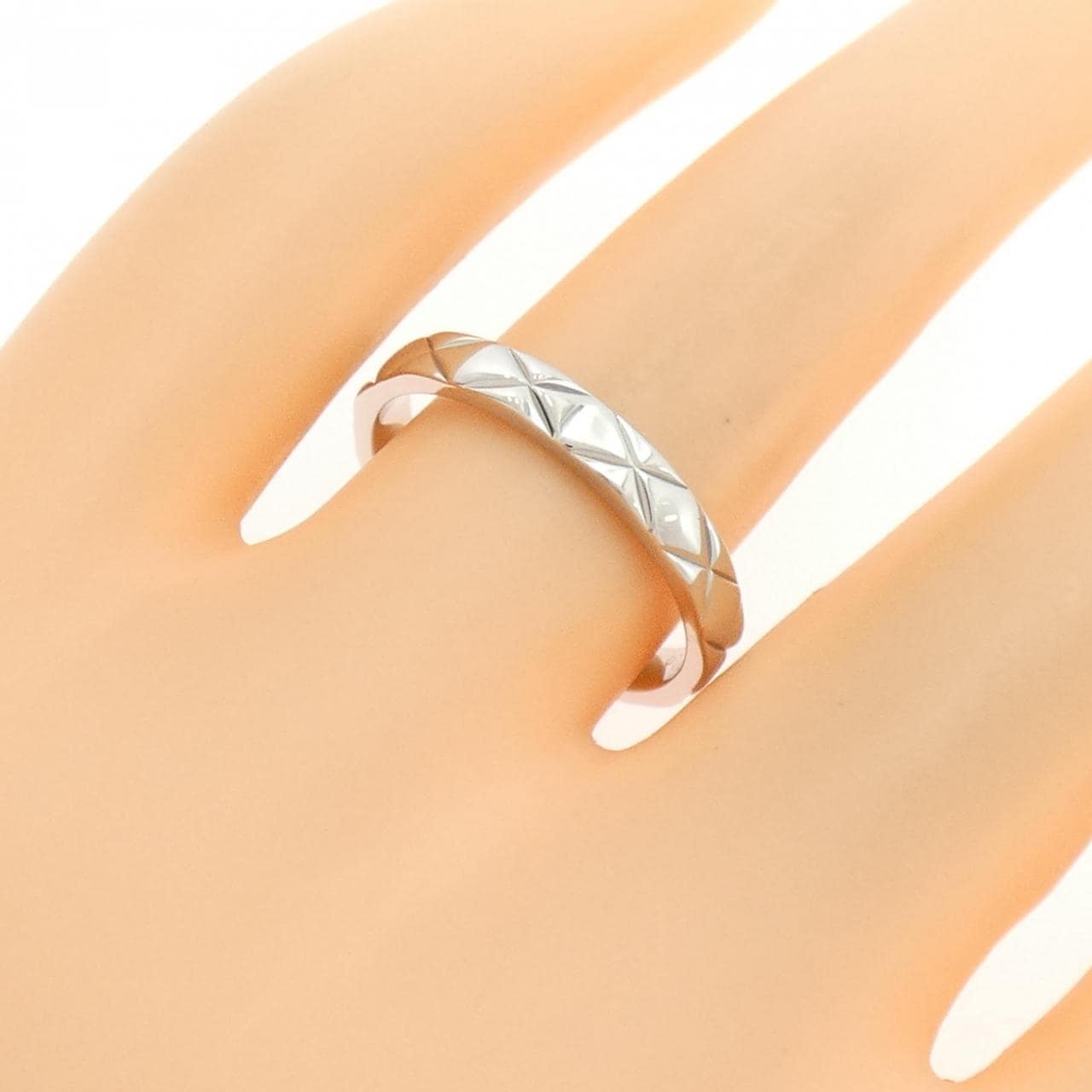CHANEL matelasse ring