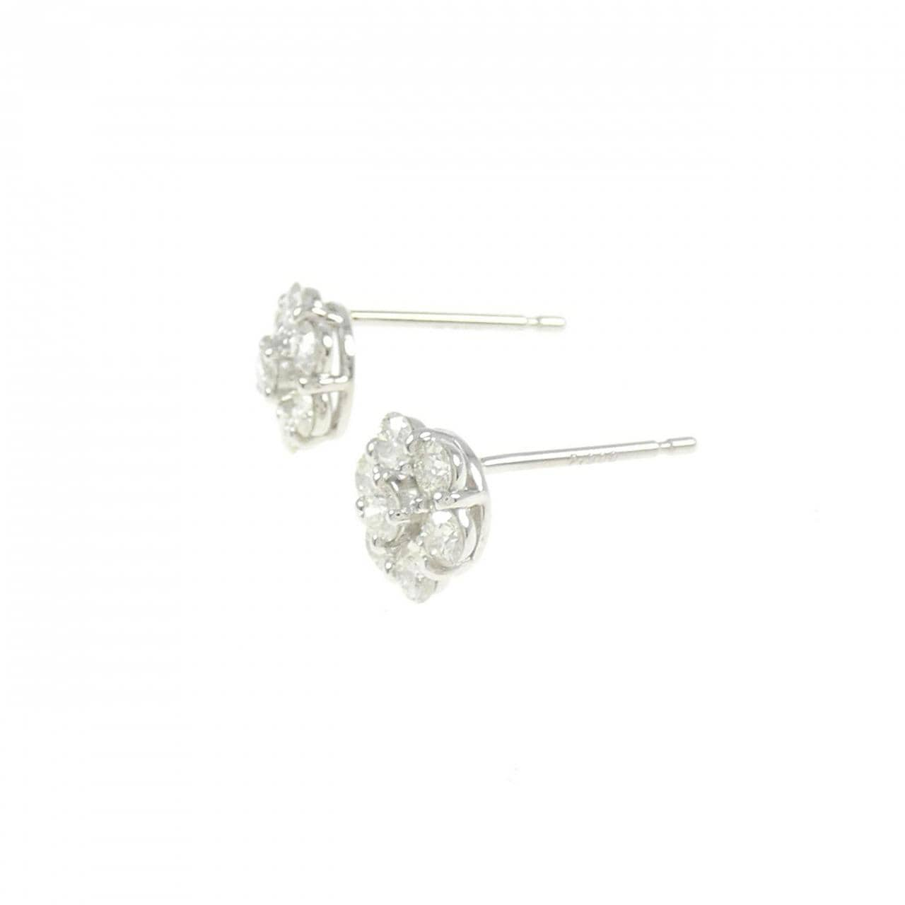 [BRAND NEW] PT Flower Diamond Earrings 0.60CT